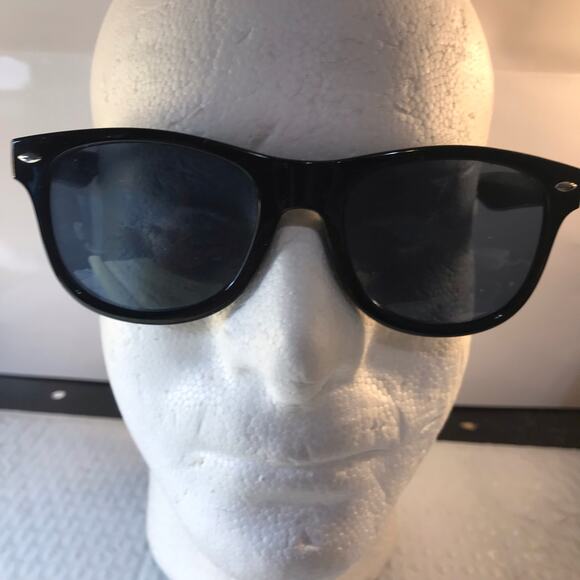 BLACK SUNGLASSES FRAMES ONLY STYLISH - Picture 1 of 8